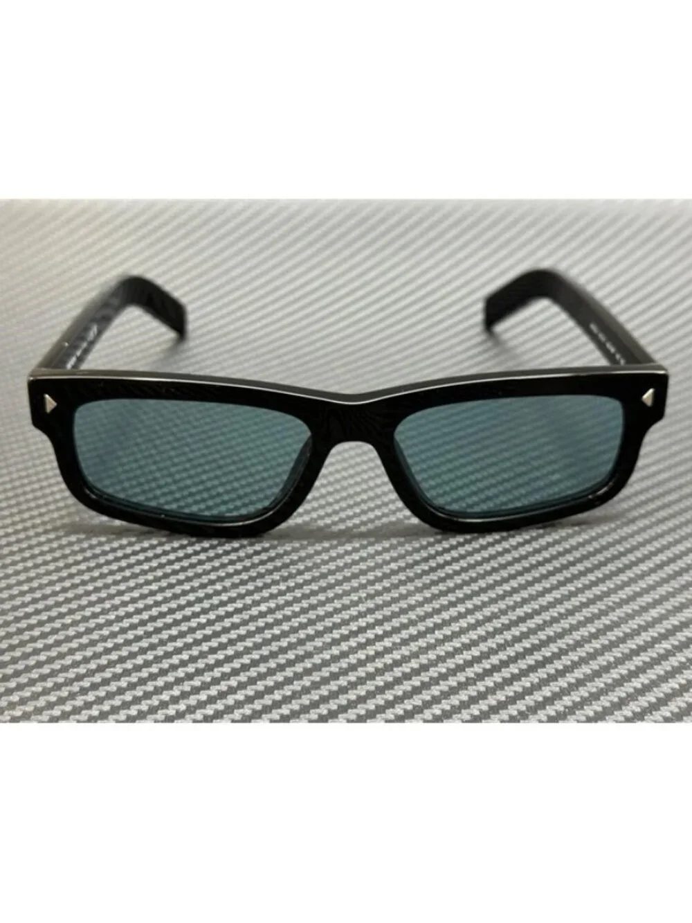 New PRADA Men Black Sunglasses 55-17-145